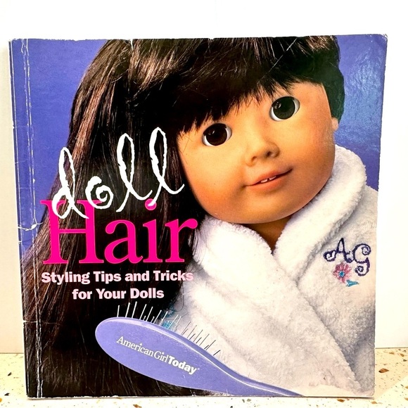 American Girl Doll HAIR Book Styling Tips and Tricks for Dolls - Picture 2 of 6
